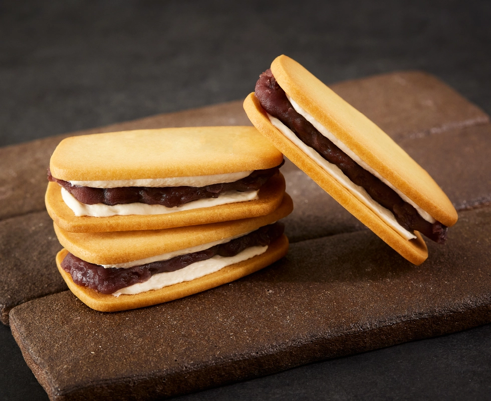 焼きたてクッキーサンド 餡バター